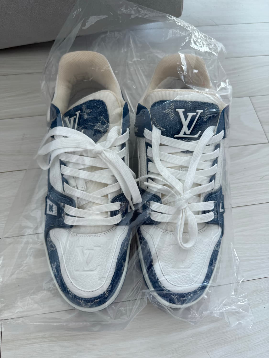 루이비통 스니커즈 LV 트레이너 블루 상품이미지1