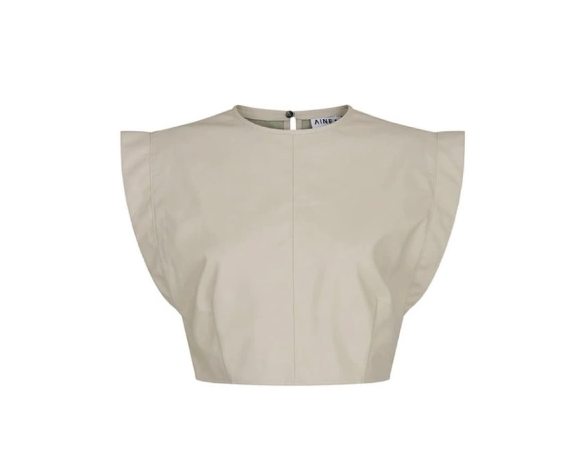 아이니아_에코 레더 플리츠 투피스 상품이미지4