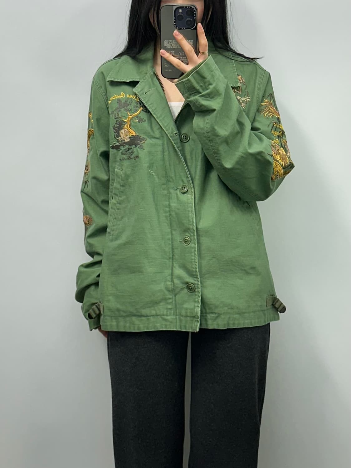 데우스 엑스 마키나 카키 야상자켓 상품이미지1