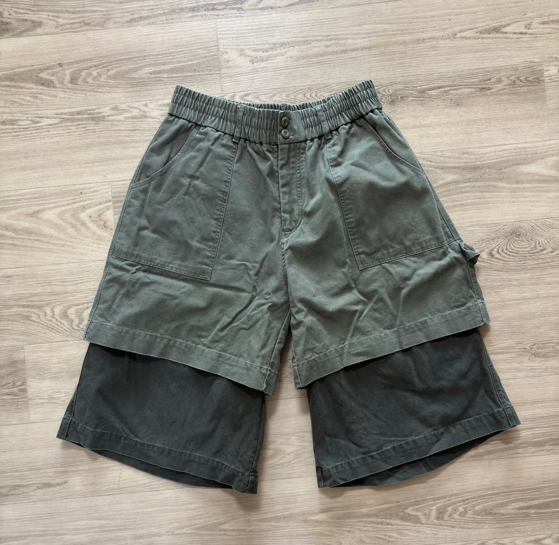 앵글런 레이어드 퍼티그 팬츠 상품이미지1