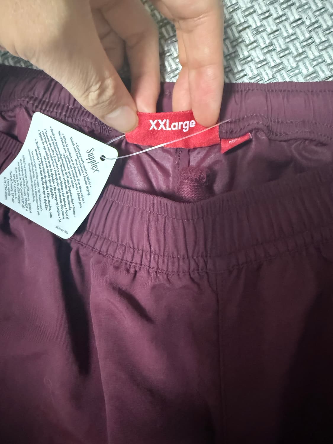 [XXL] 슈프림 웜 업 팬츠 버건디 정가이하판매 - 24FW 상품이미지2