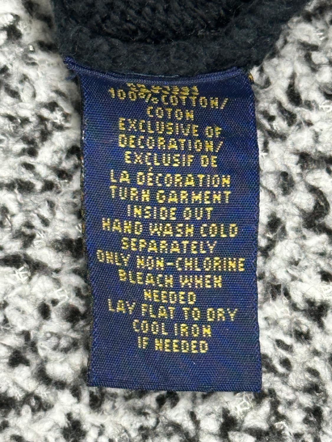 폴로 블랙 꽈배기 케이블 니트 상품이미지7