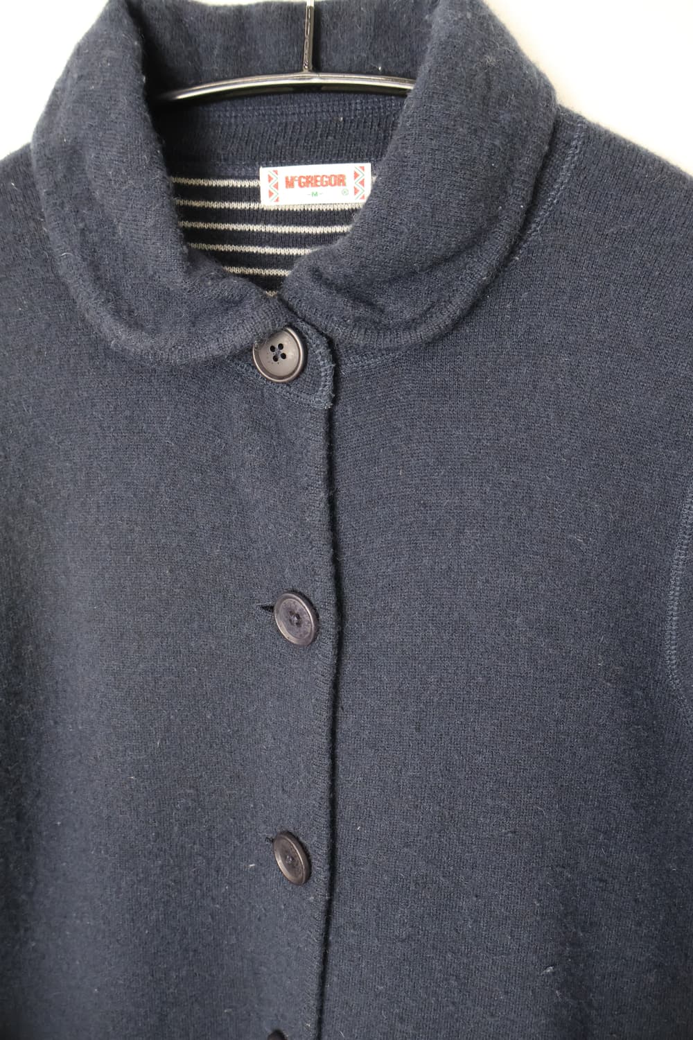 MCGREGOR Navy Knit Button Cardigan 상품이미지4