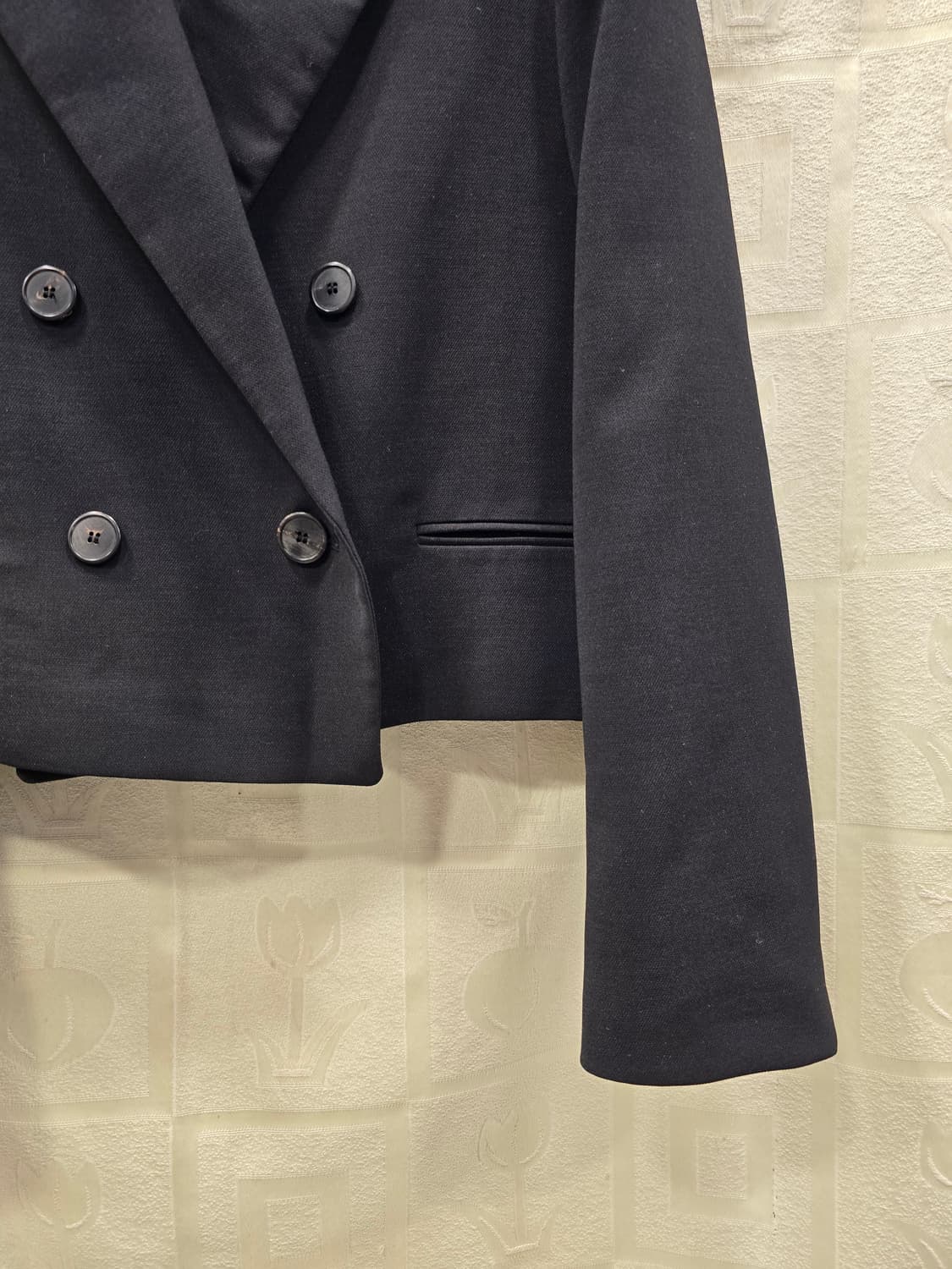 나이스클랍 블랙 크롭 자켓  S 상품이미지4