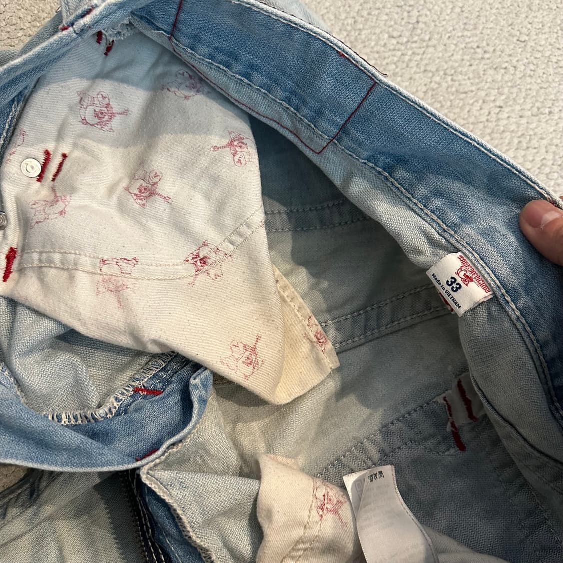 트루릴리젼 True Religion 스트레이트 데님 상품이미지6