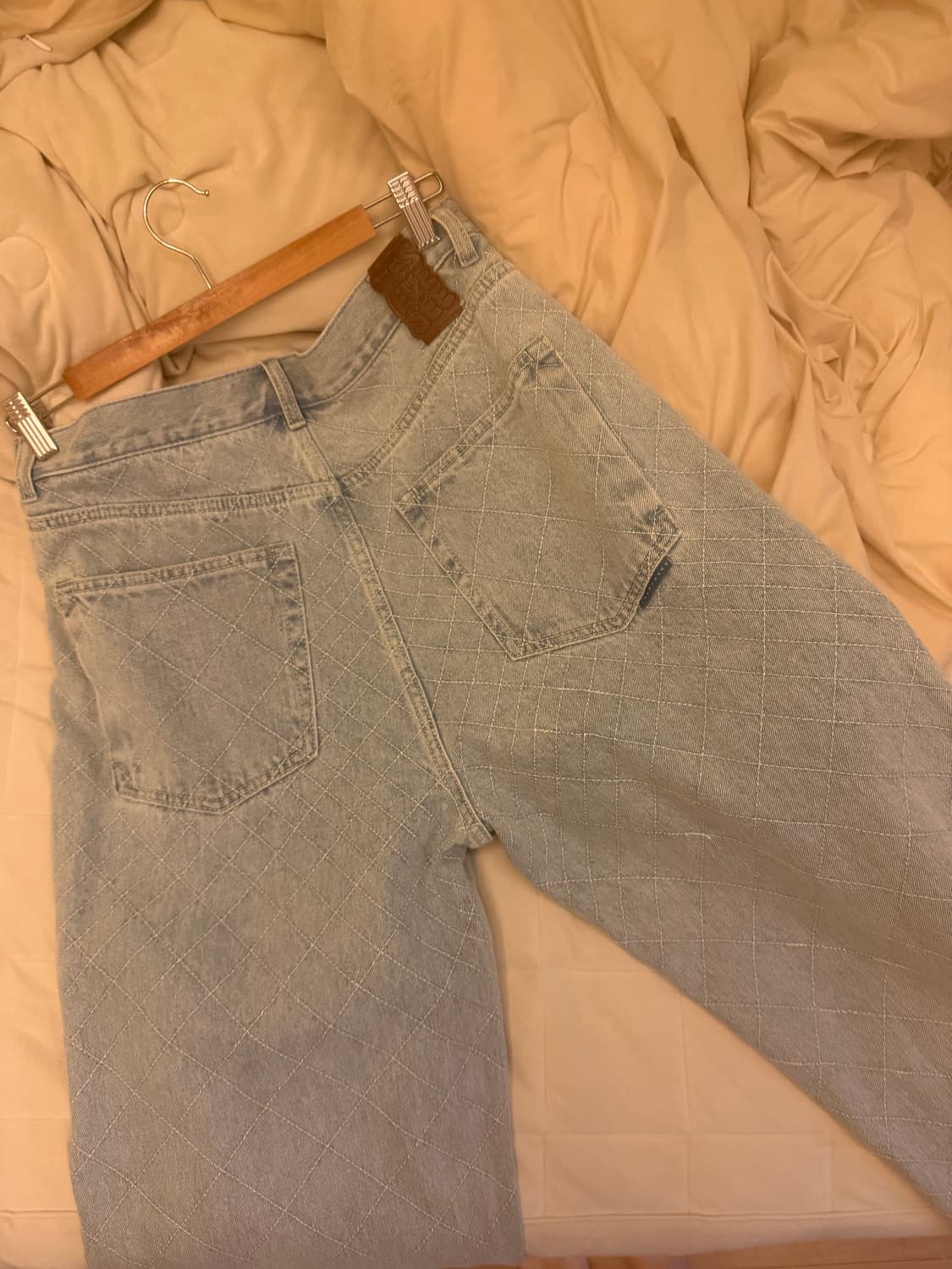 예스아이씨 퀄팅패턴 팬츠 m 상품이미지1