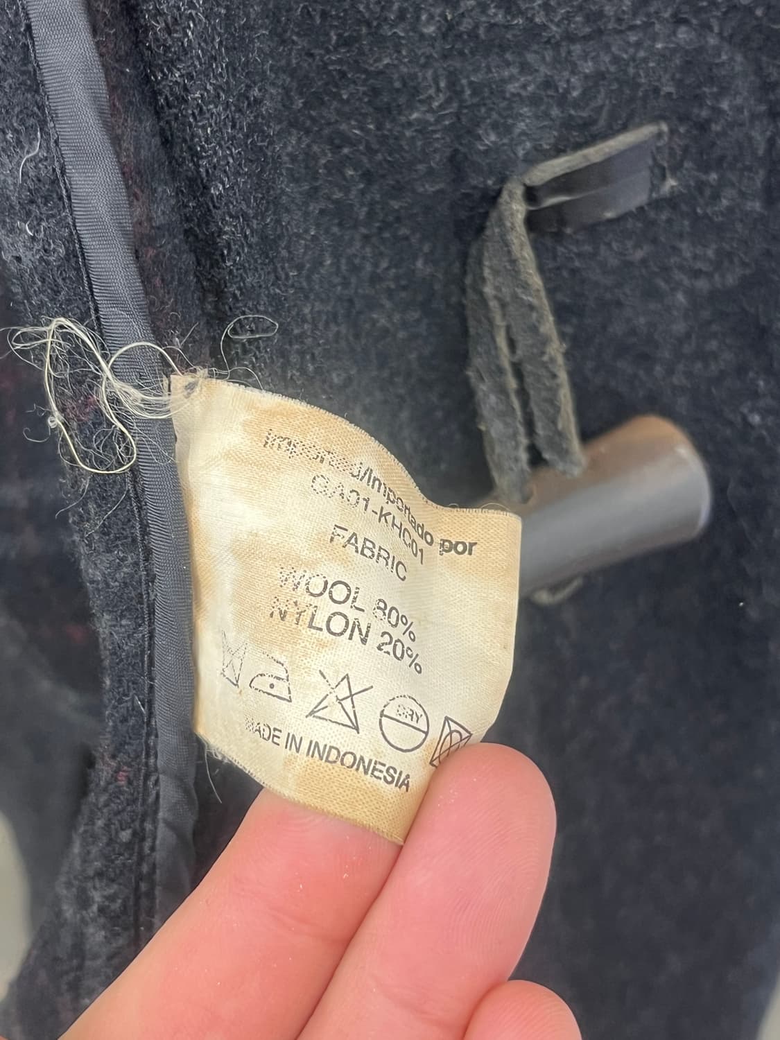 XL) POLO RALPH LAUREN WOOL DUFFLE COAT 상품이미지5