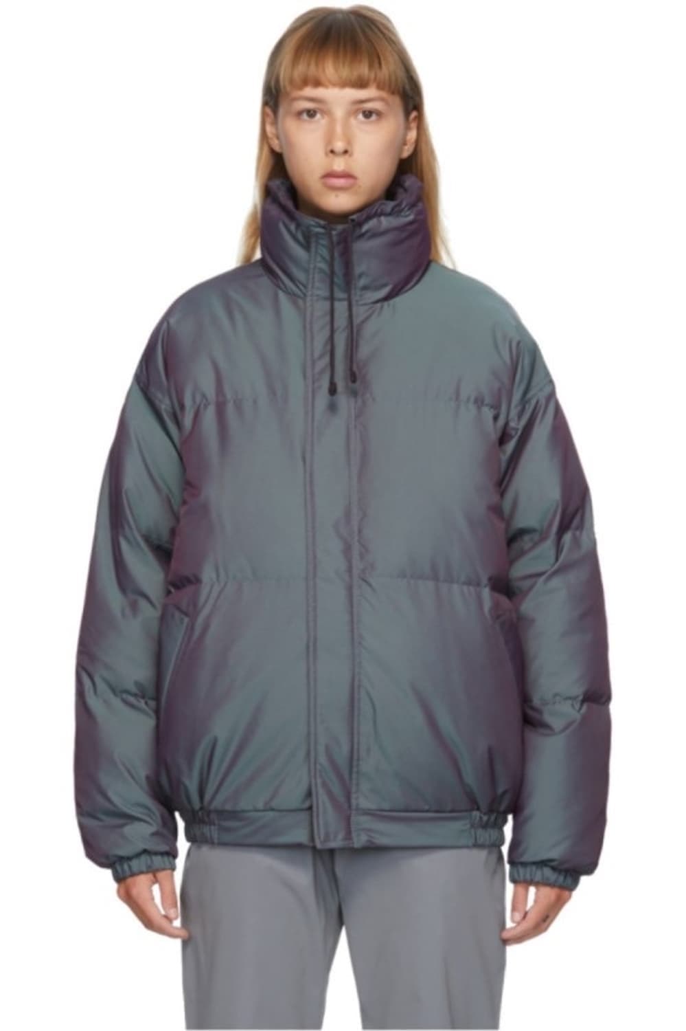 에센셜 푸퍼 자켓 이리디센트 - 20SS 상품이미지1