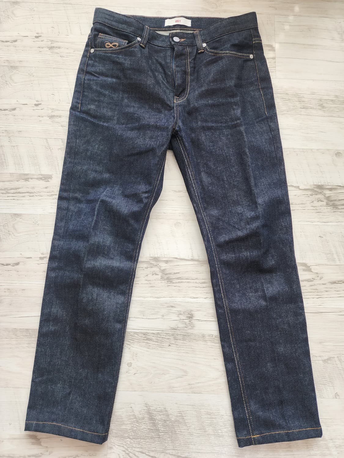 PLAC 플랙 051 데님 팬츠 32사이즈 진청 남자 스트레이트 청바지 상품이미지1