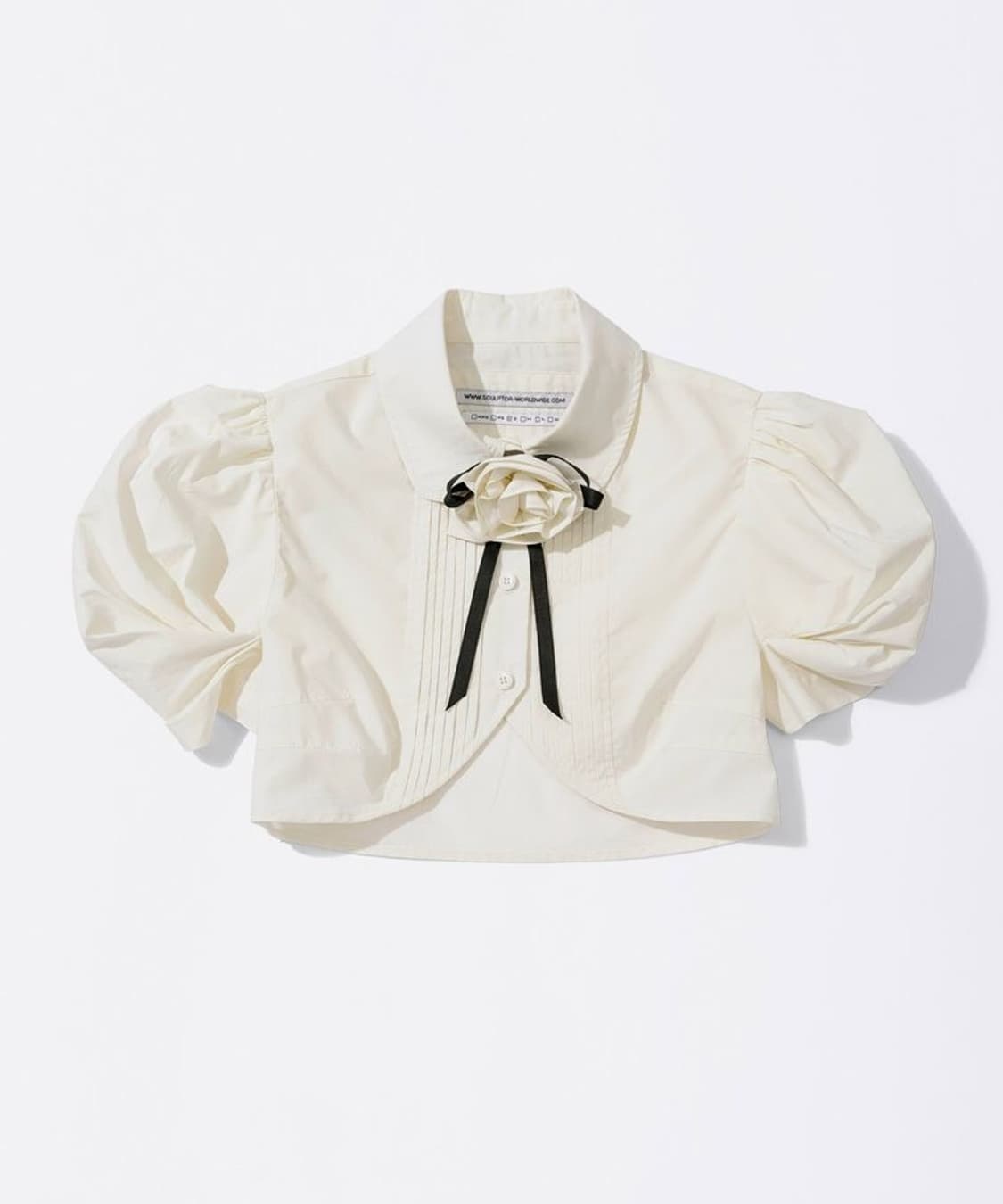 스컬프터 Rosetta Baby Shirt ivory 로제타 베이비 셔츠 상품이미지1