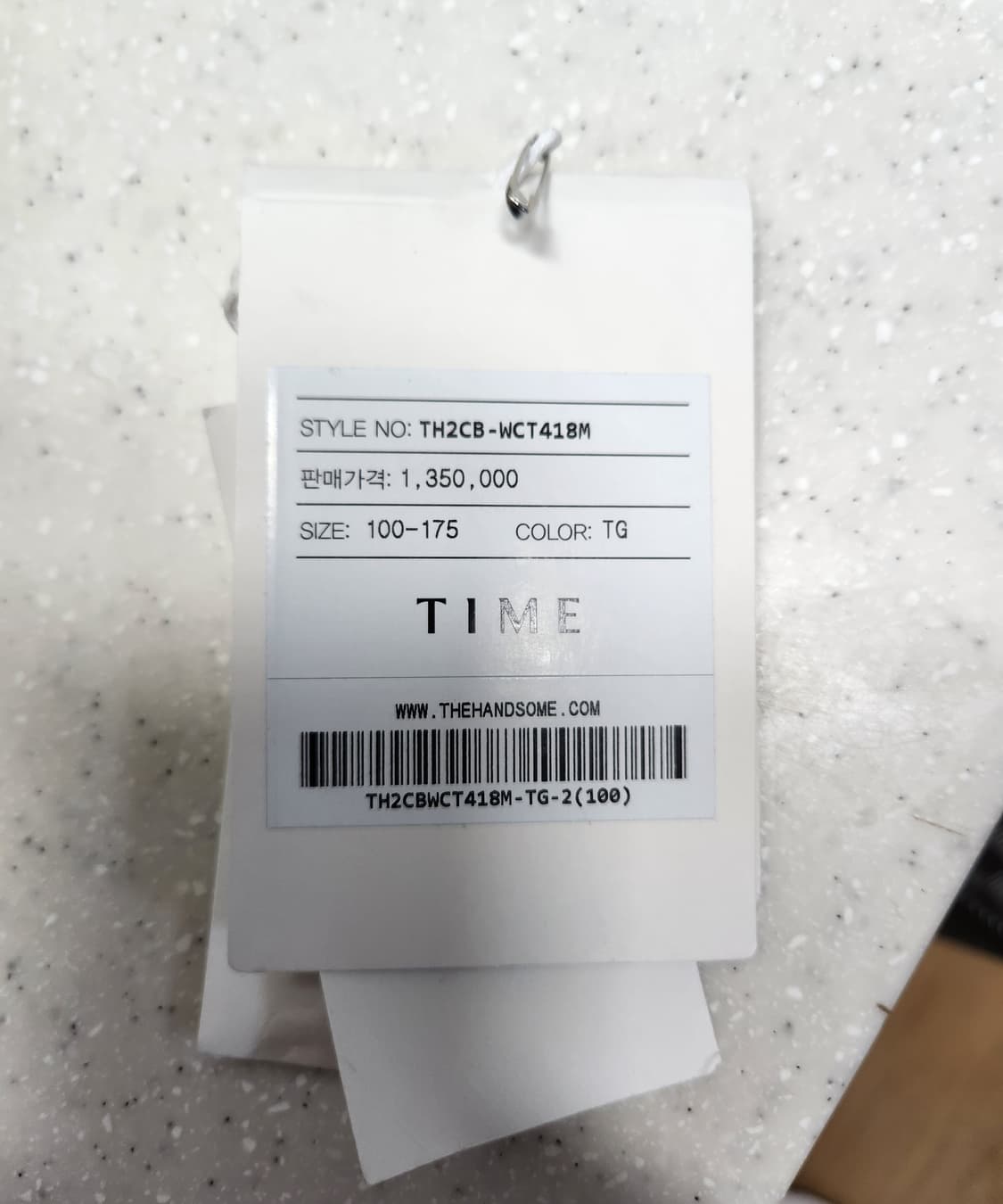 타임옴므 22fw 캐시미어 블렌드 싱글 핸드메이드 코트 타우페 100 상품이미지4