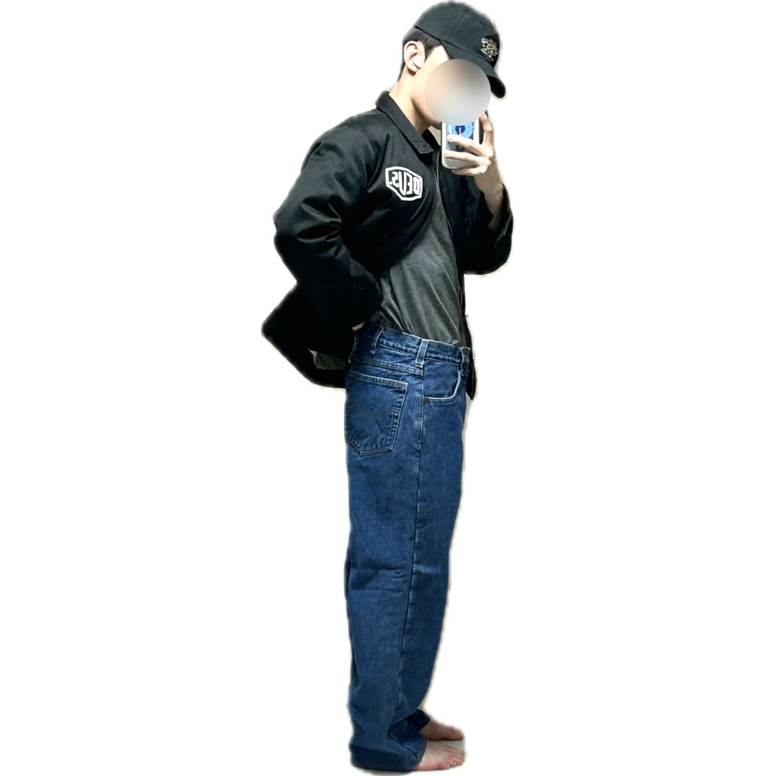 [32x30] 칼하트 기모 인감 청바지 B155 DST 상품이미지8