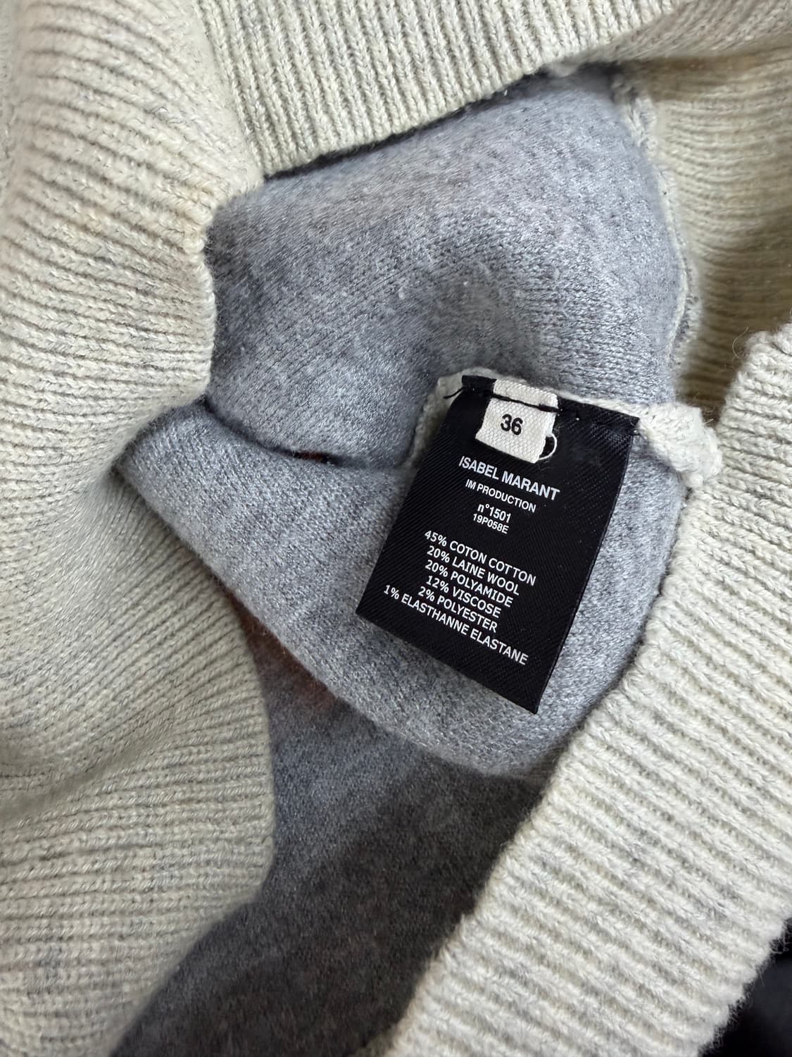 36/ 이자벨마랑 에뚜알 로고 니트 상품이미지8