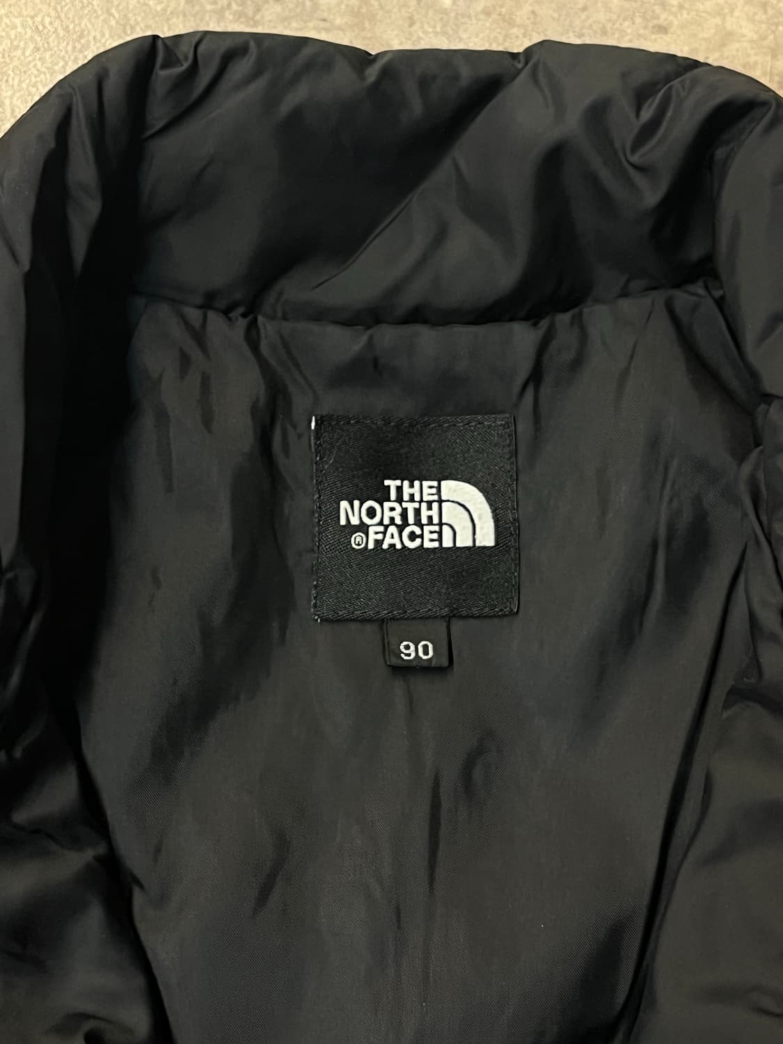 노스페이스 퀄팅 점퍼 블랙 L #csz1922 상품이미지4