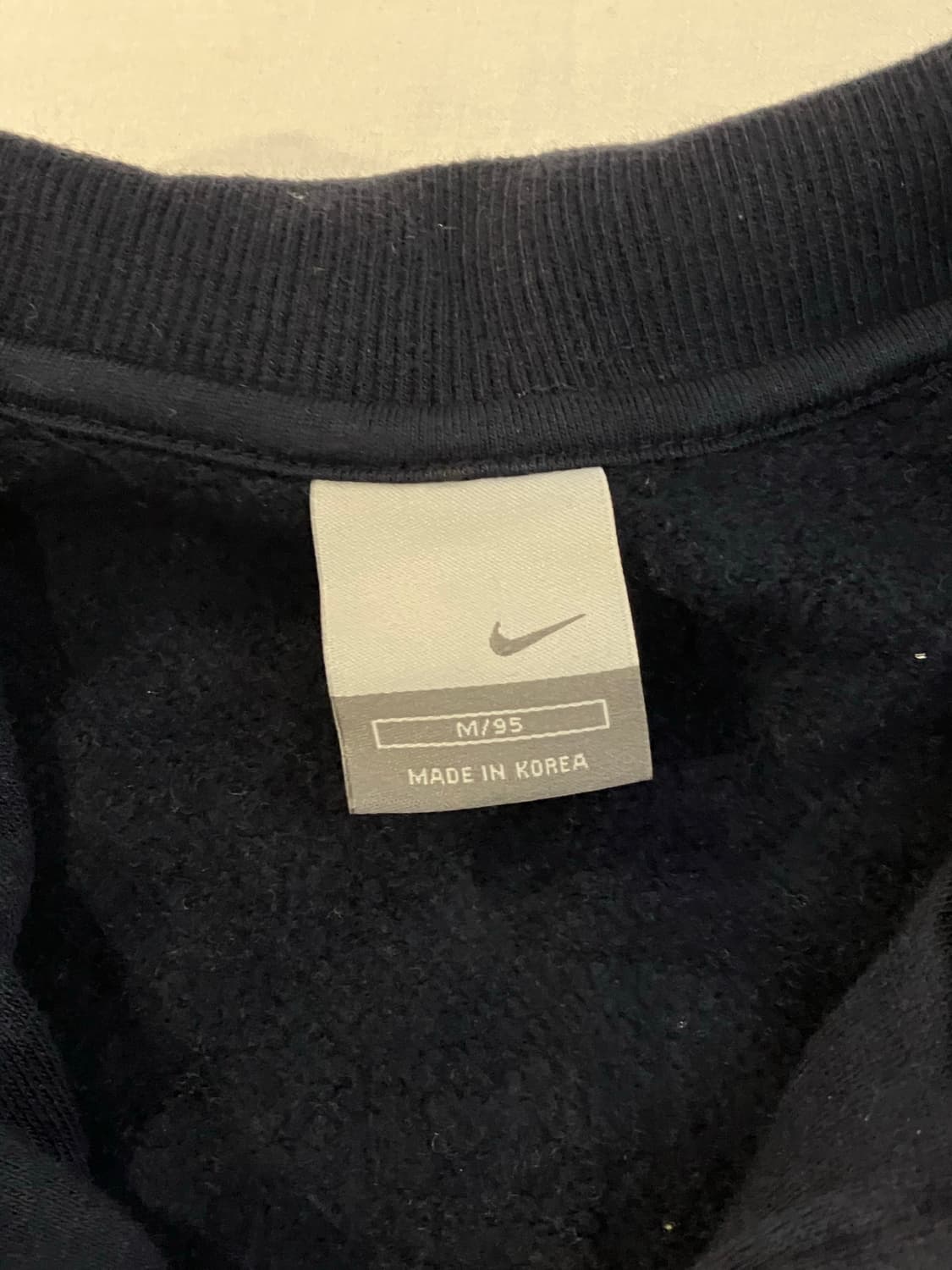 00s 나이키 대장급 올드스쿨 코튼 집업 면 져지 상품이미지3