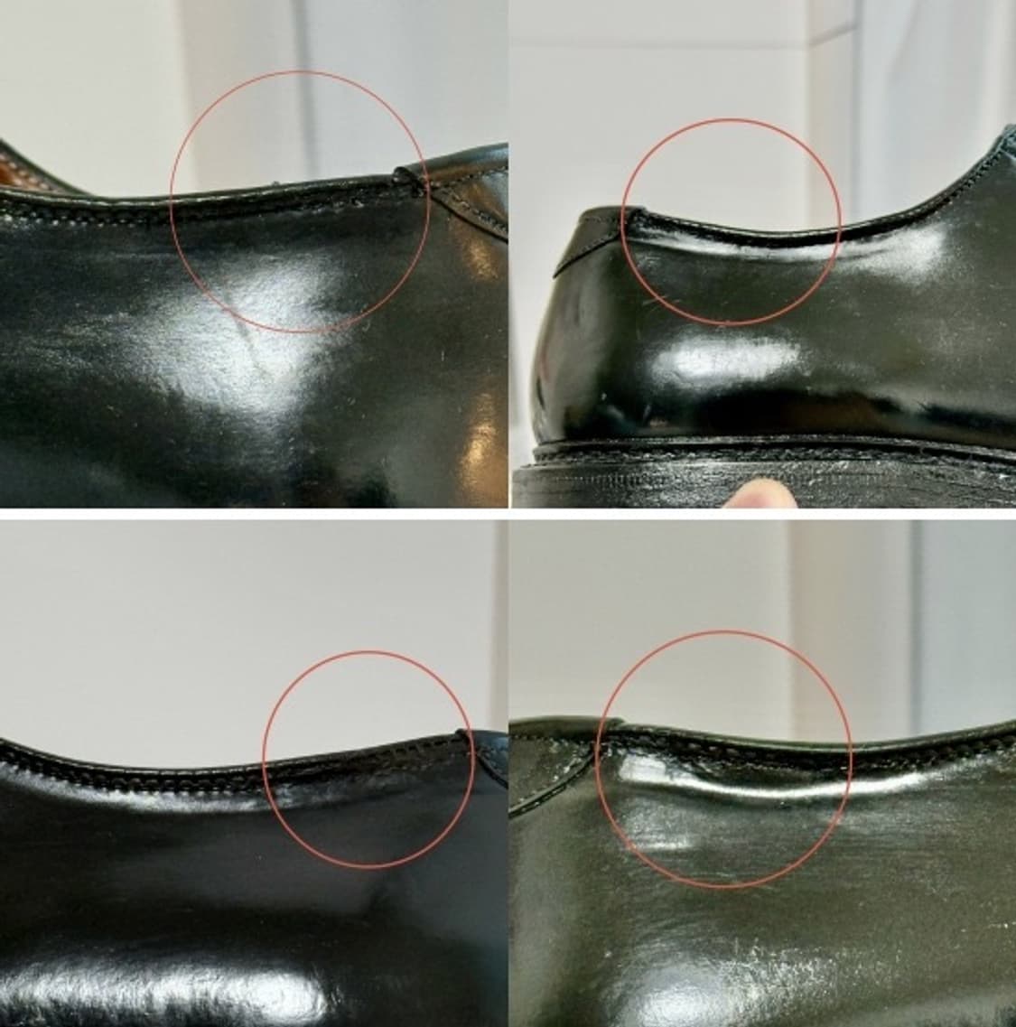 [10.5D] 알든 9901 블랙 코도반 더비 (Restoration) 상품이미지10