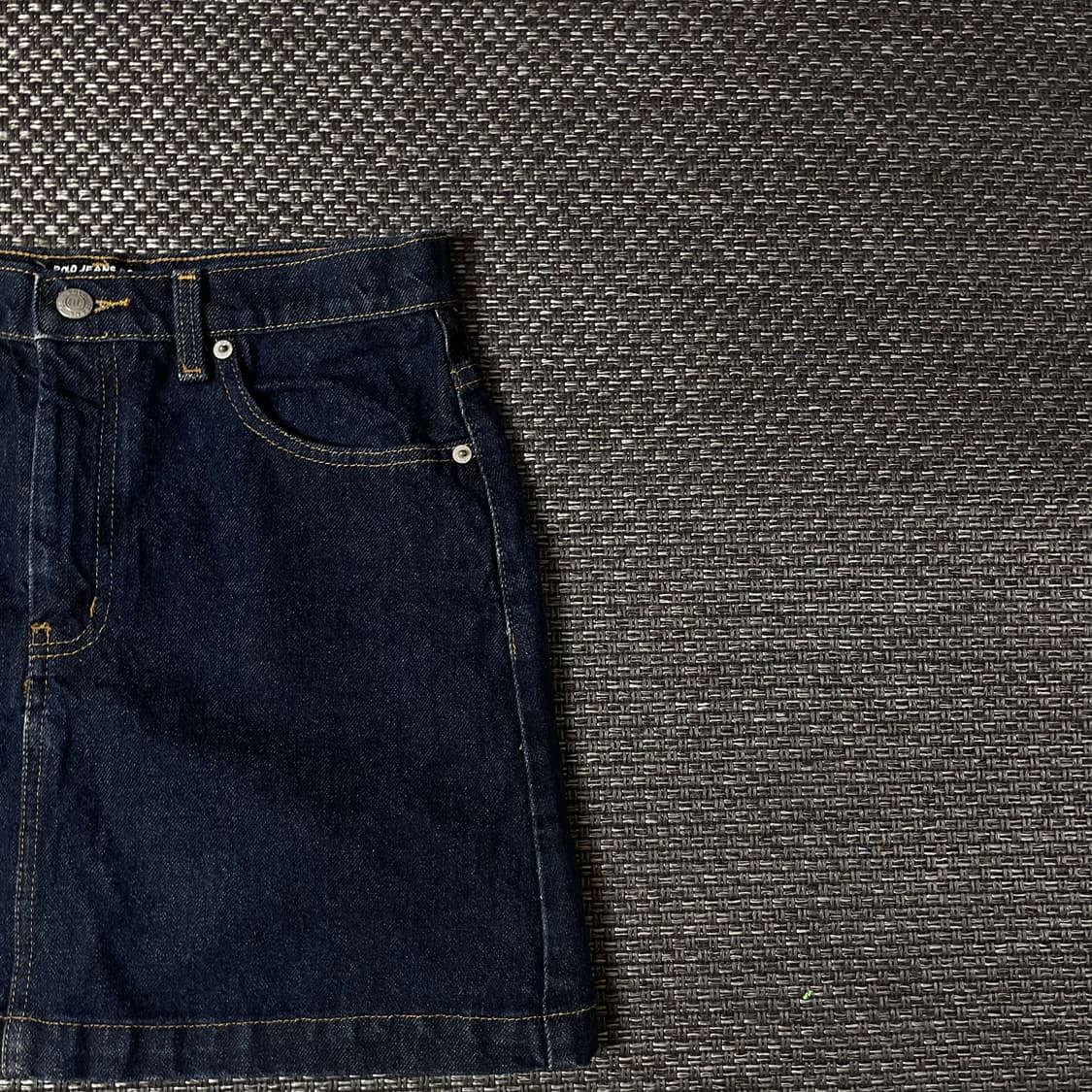 (30) 폴로랄프로렌 진청 스티치 미니 스커트 상품이미지3