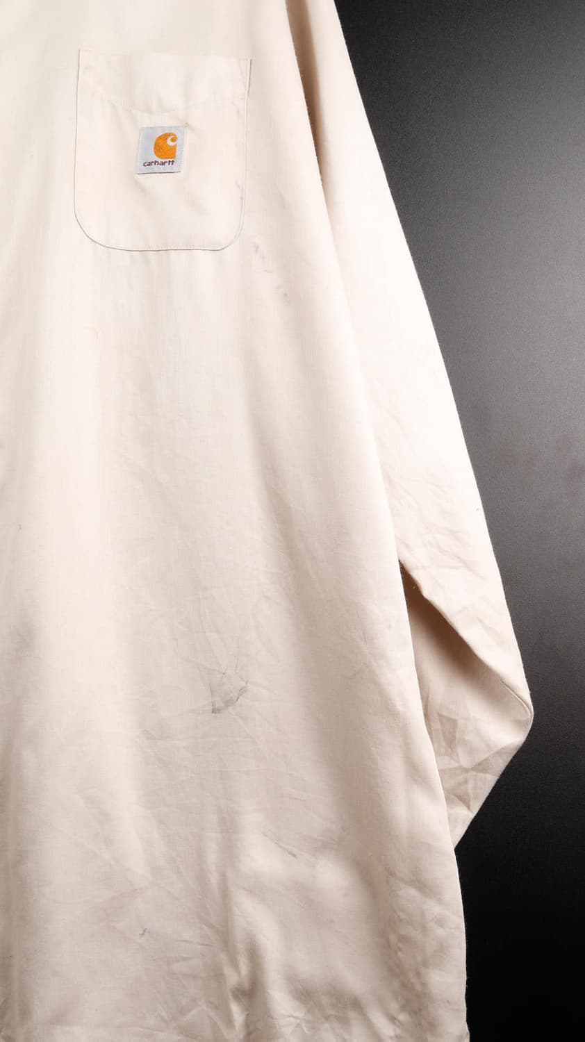 칼하트 원포켓 아이보리 셔츠 상품이미지2