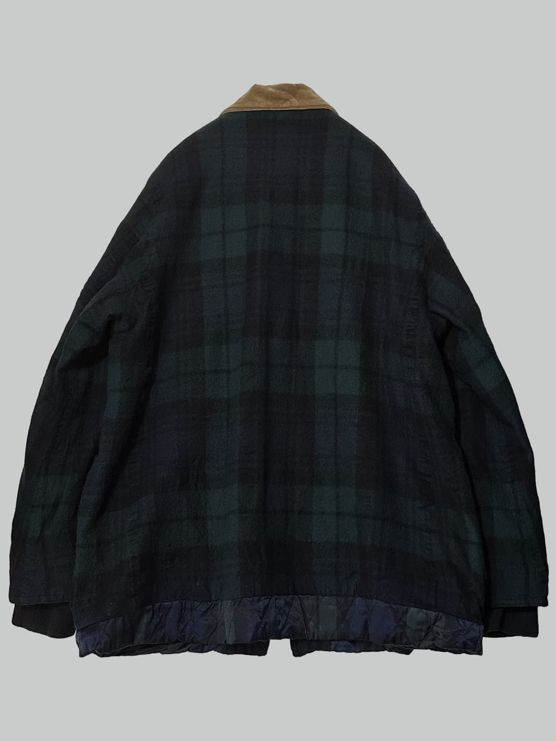 사카이 리버시블 축융 울 자켓 상품이미지5