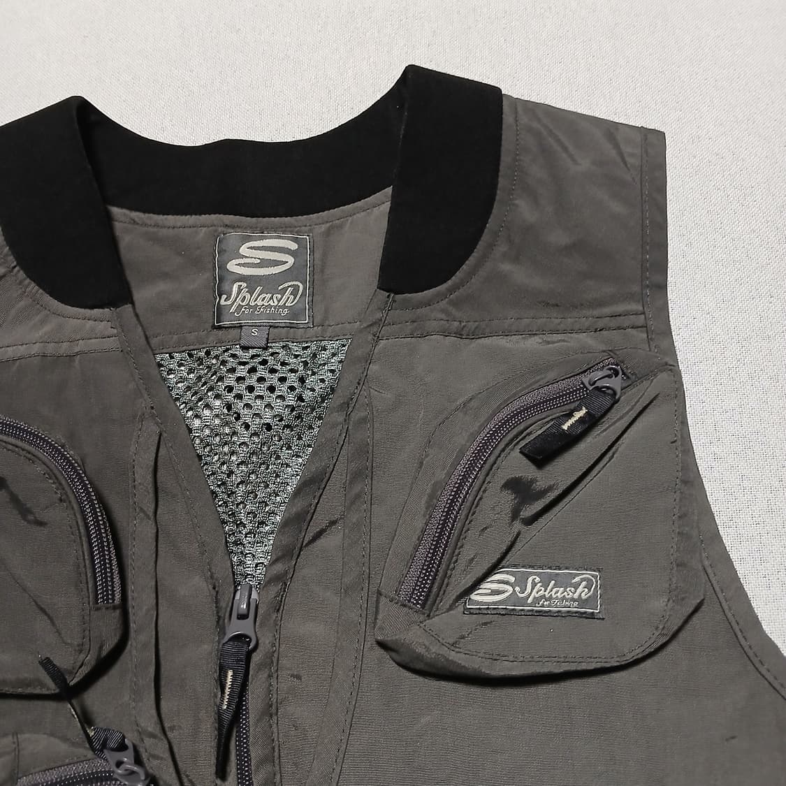 피싱조끼 베스트 낚시 조끼 테크웨어 런닝 S사이즈 상품이미지2