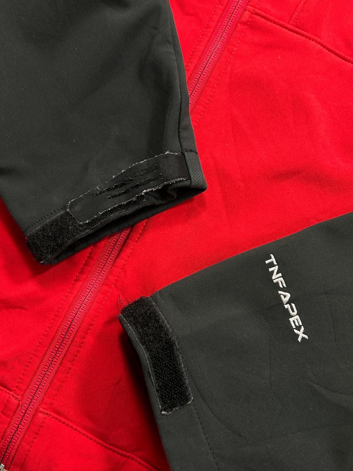 노스페이스 에이펙스 소프트쉘 레드 자켓 L  상품이미지6
