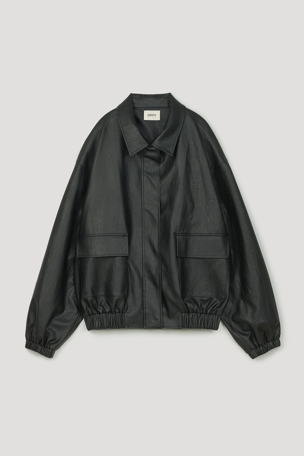 페스토 레더자켓 블랙 상품이미지1