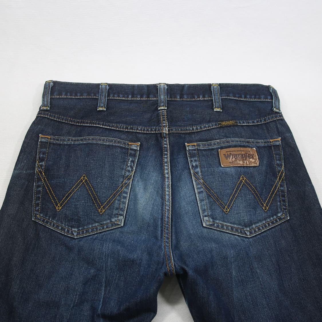 (착용컷) Wrangler 데님 팬츠 (남성용 33.5) 상품이미지9