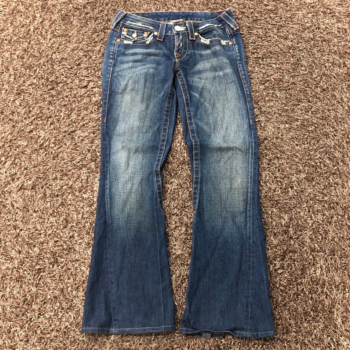 트루릴리전 조이 부츠컷 데님 팬츠 상품이미지1