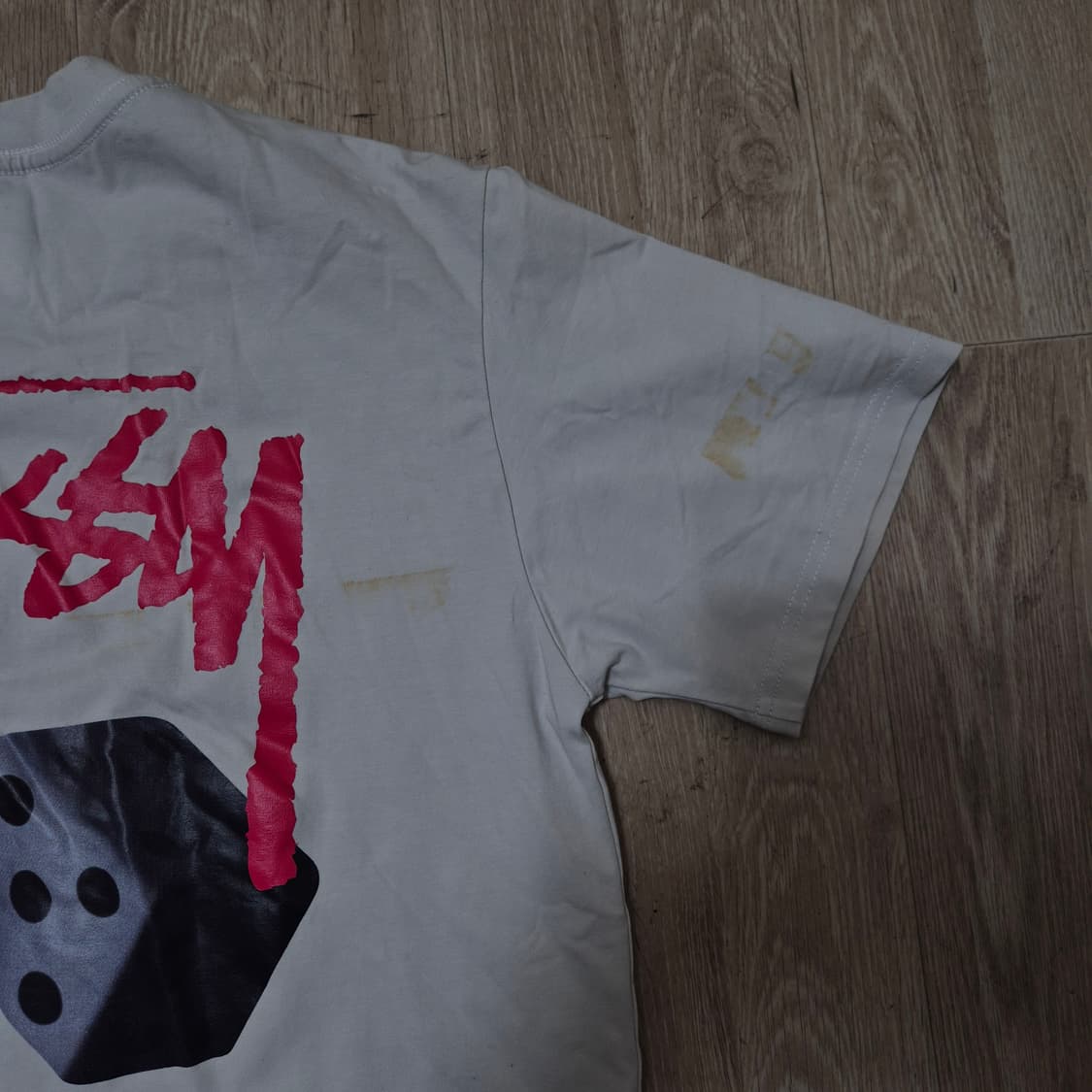 스투시 더블다이스 빅로고 반팔티셔츠 L(100) 상품이미지7