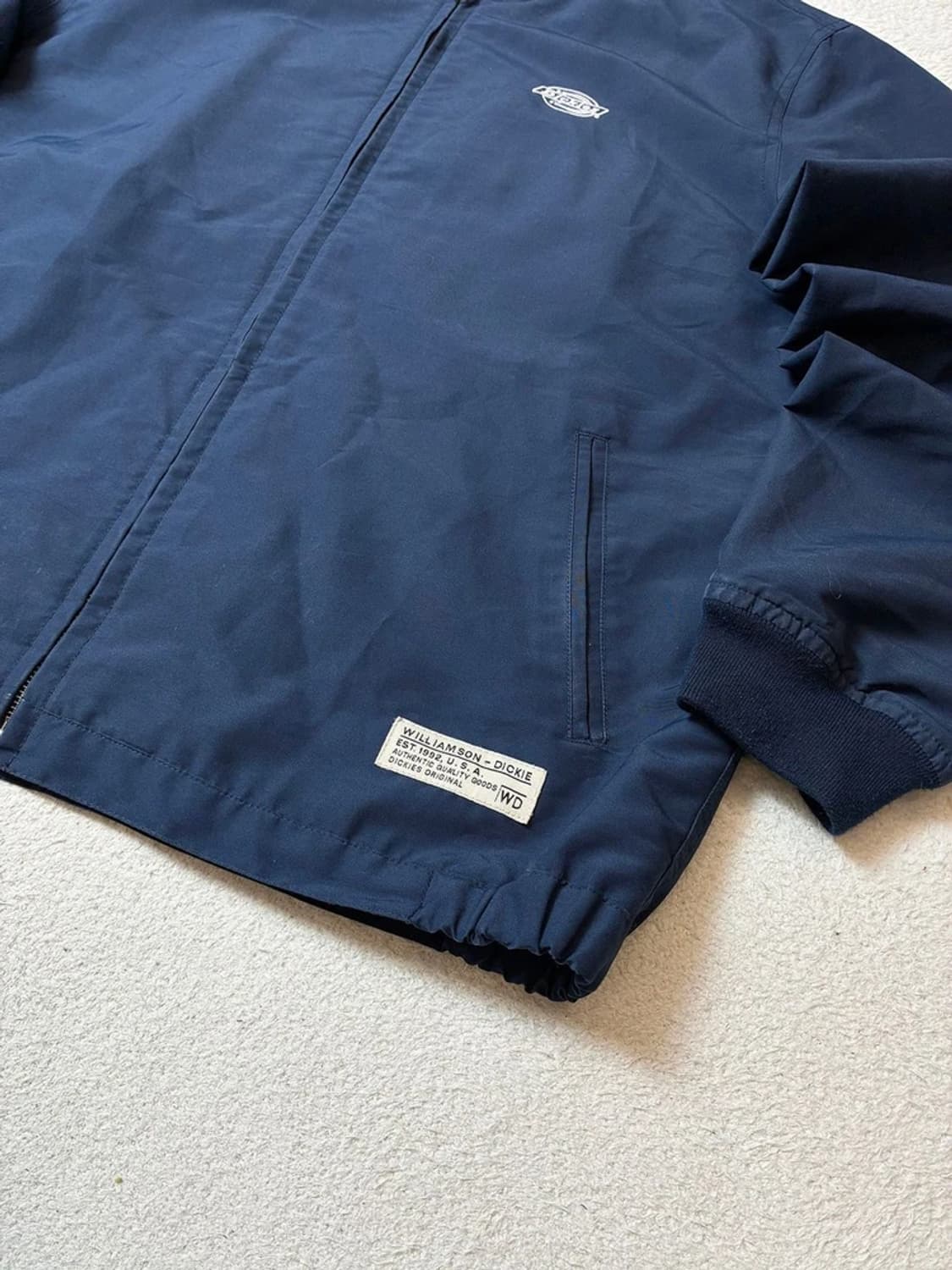 디키즈 DICKIES 시그니처 시티 보머 빅로고 블루종 PN7380 상품이미지6