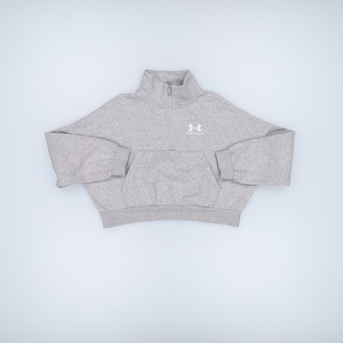 [S/P] 신형 언더아머 여성 기모 크롭 반집업 1229H1 상품이미지1