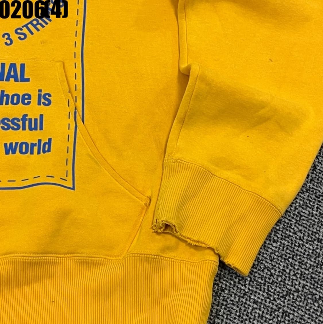 [105] 아디다스 오리지널 옐로우 후드티 0206(4) 상품이미지3