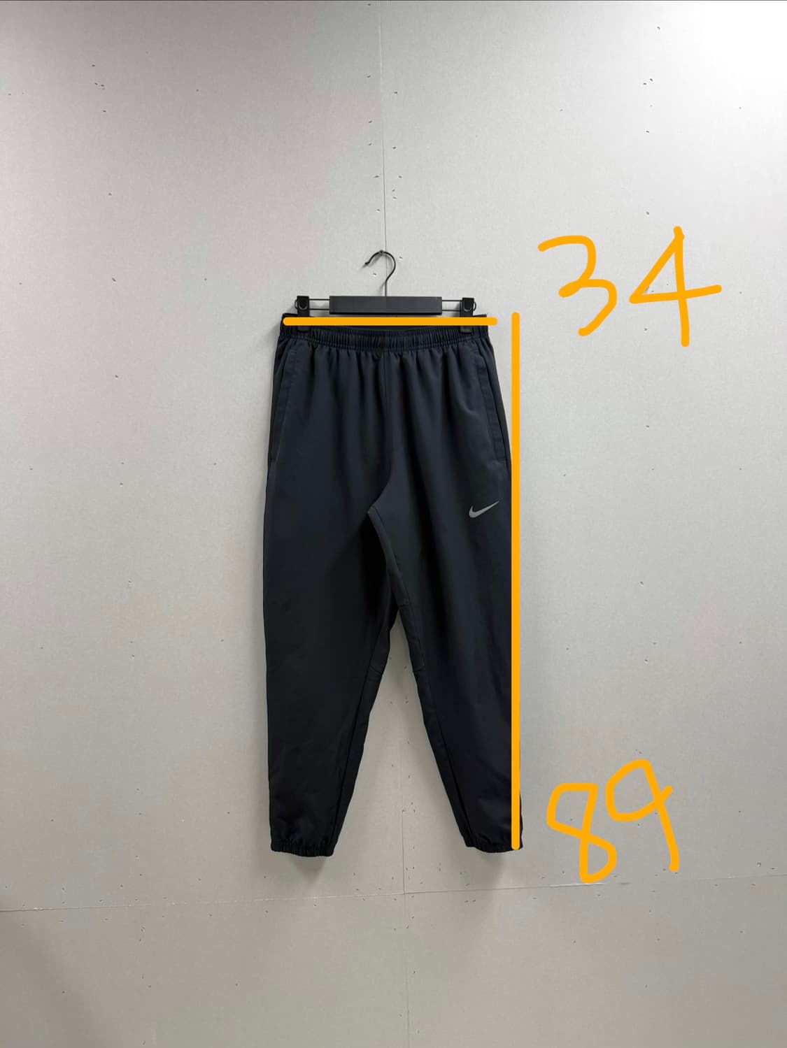 남성 M / 나이키 챌린저 드라이핏 우븐 팬츠 블랙 상품이미지2