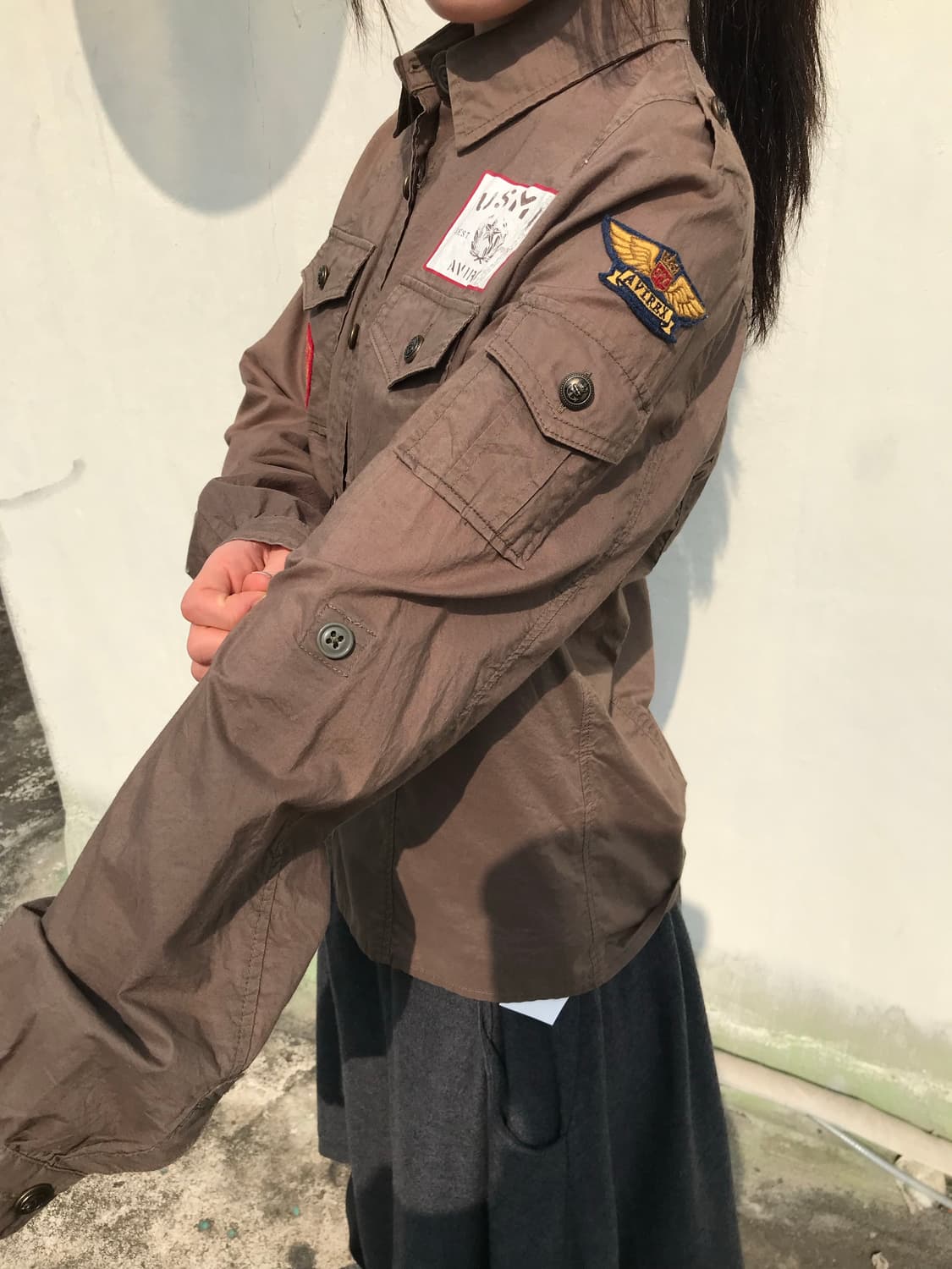 Avirex 밀리터리 셔츠 상품이미지5