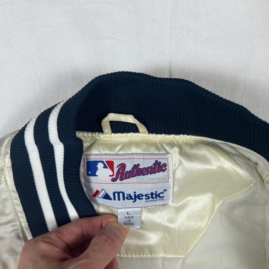 90‘s 마제스틱 mlb ny양키즈 팀 봄버자켓 상품이미지8