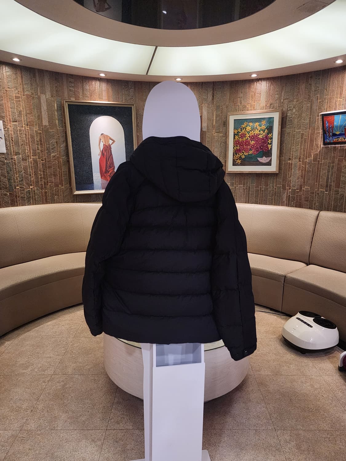 질스튜어트뉴욕옴므 구스다운 후드경량패딩 상품이미지4