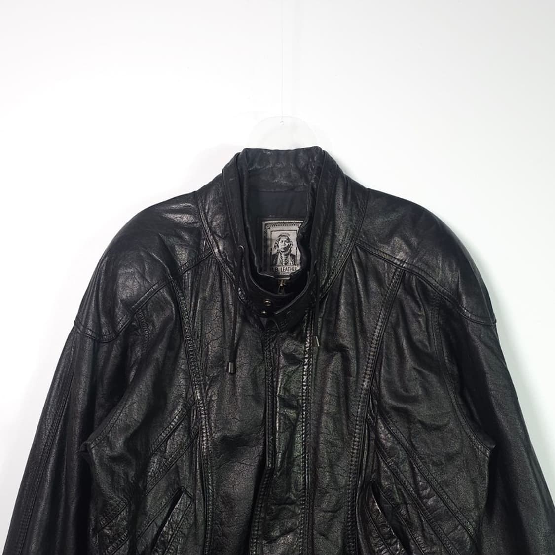 H.B. LEATHER 빈티지 소가죽 자켓 XL 상품이미지3