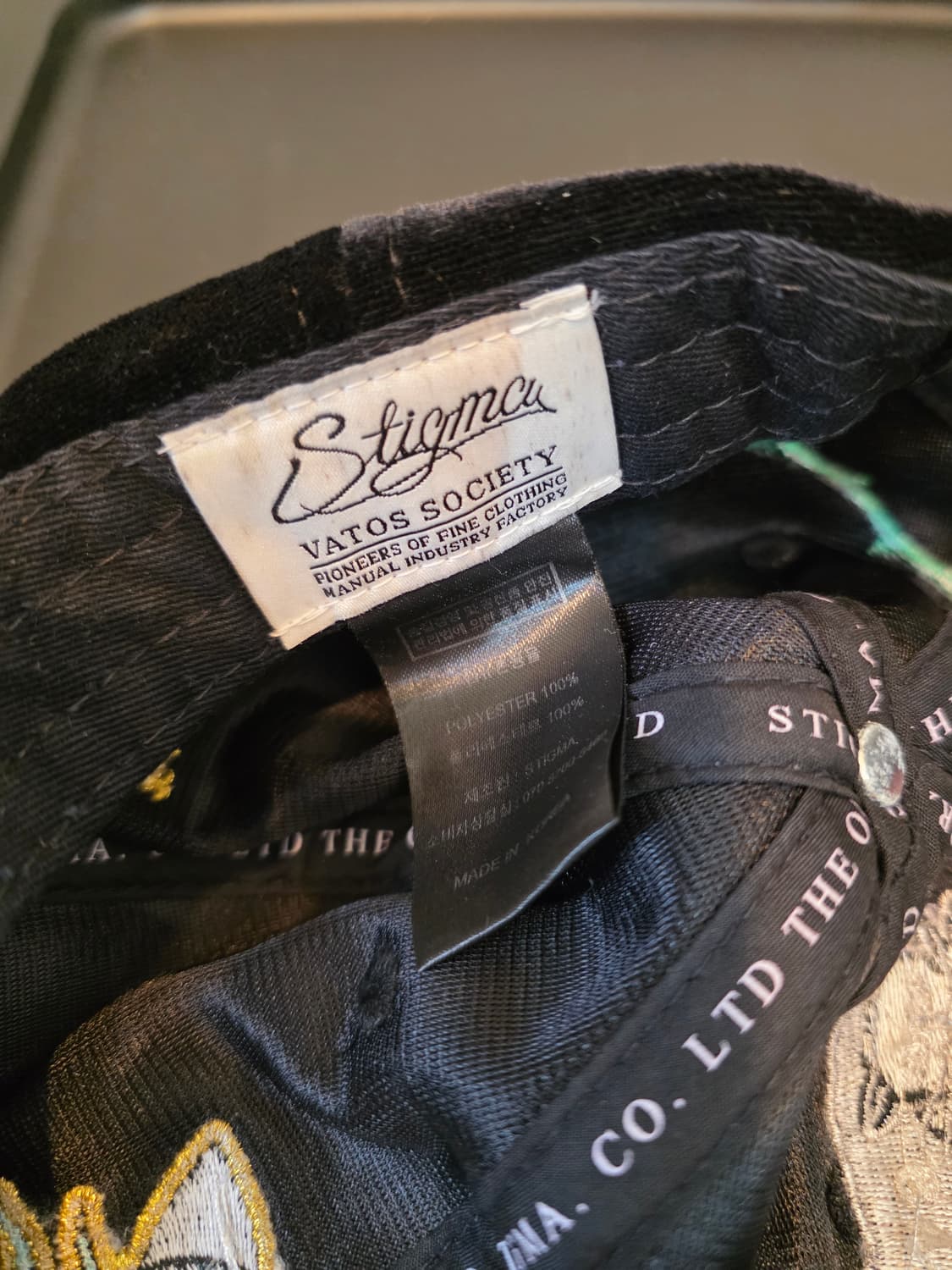 시티그마 블랙팬서 벨벳 베이스볼 선캡 상품이미지5