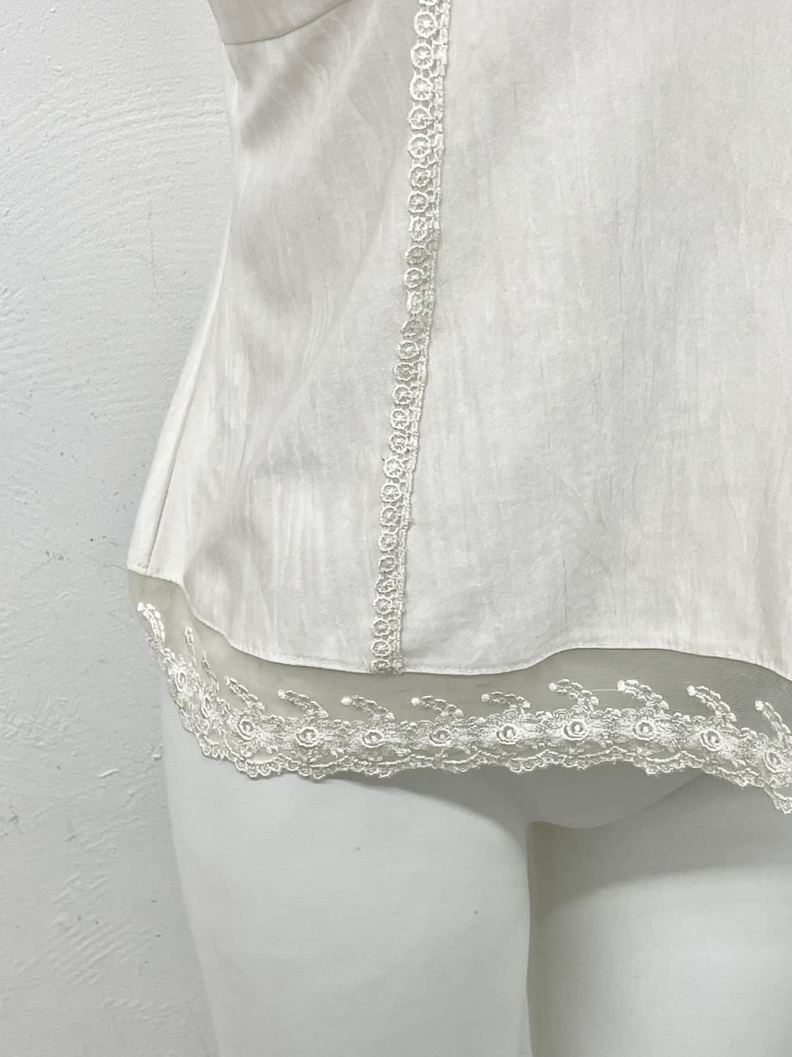 화이트페어리 자수 슬립 상품이미지3