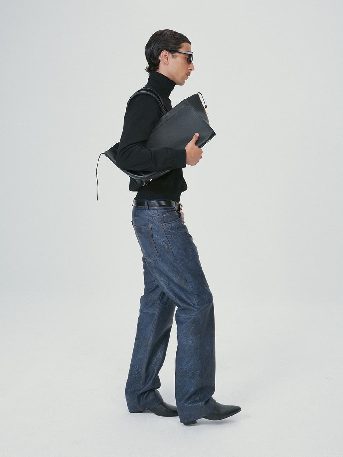 렉토 24FW 옥토버 1997 토트백 블랙 라지 상품이미지2