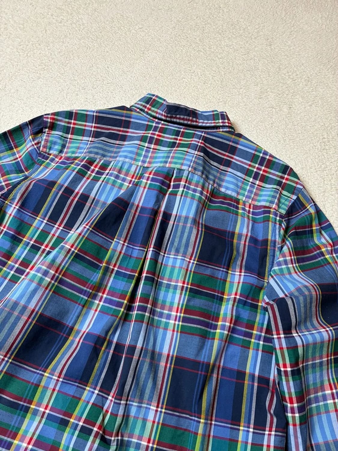 폴로 랄프로렌 내츄럴 스트레치 체크 셔츠 PN7936 상품이미지6