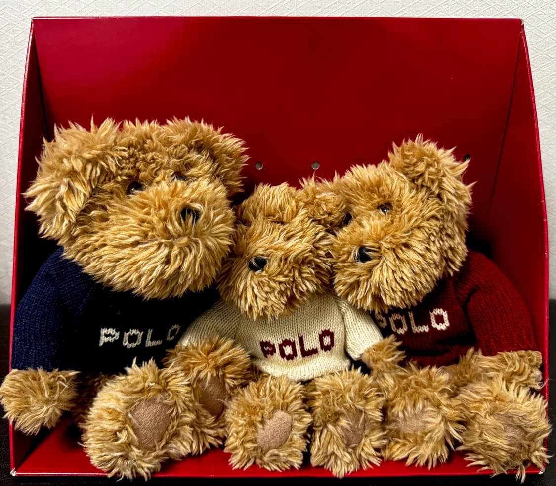 폴로 랄프로렌 곰인형 2002년 테디베어 세트 상품이미지1
