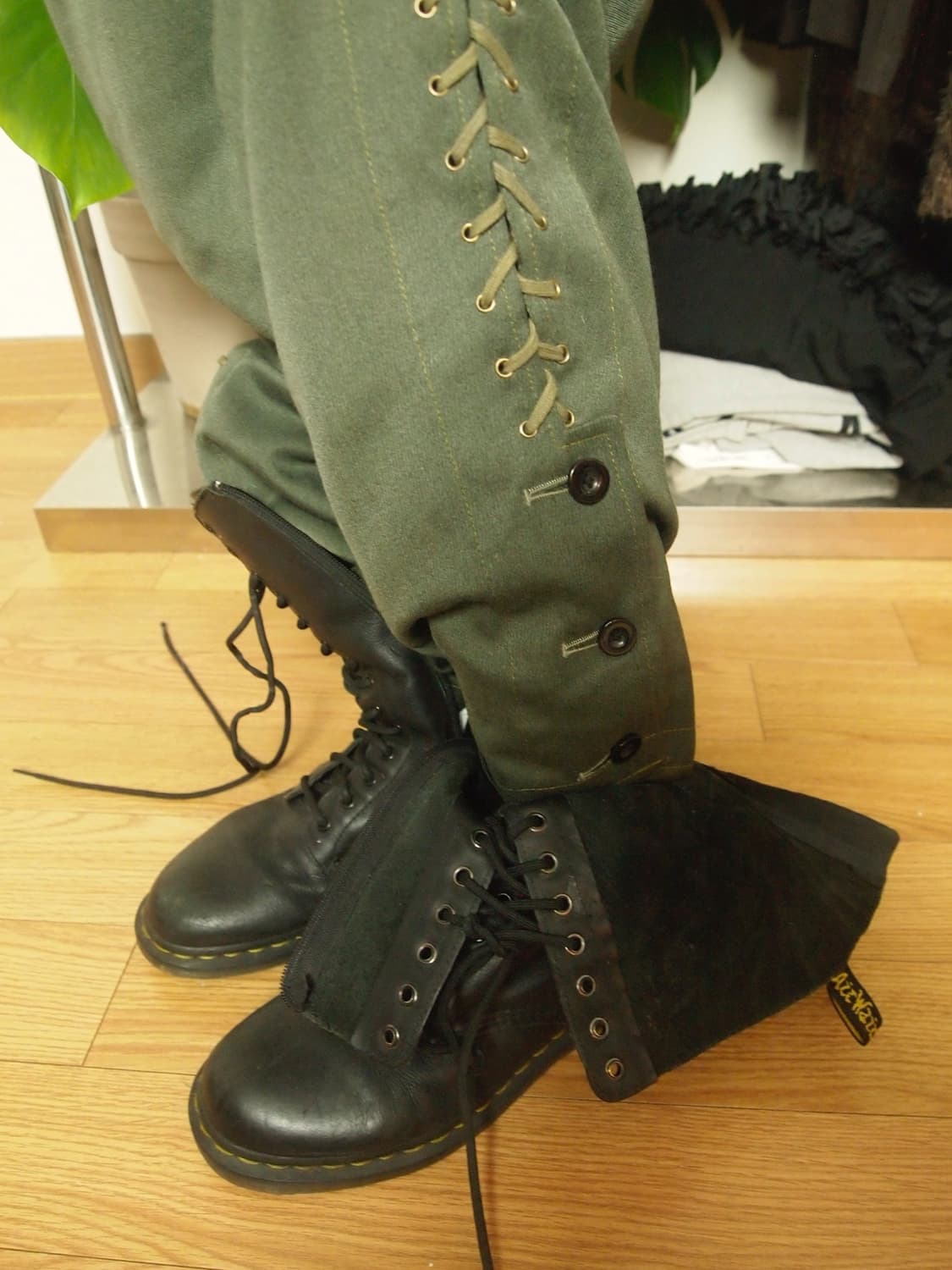 빈티지 m21 밀리터리 디테일 팬츠 상품이미지3