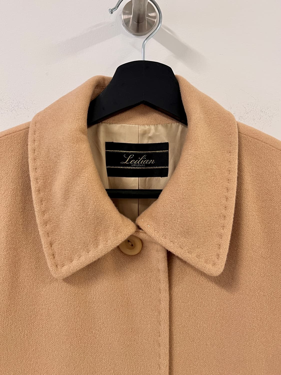 빈티지 캐시미어 100% 하프 코트 상품이미지3