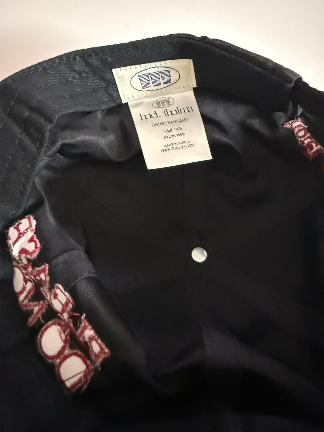 더일마 나일론볼캡 상품이미지3