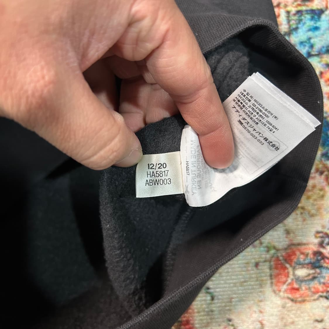 [L] 아디다스X심슨 D’oh 프린팅 후드티 상품이미지6