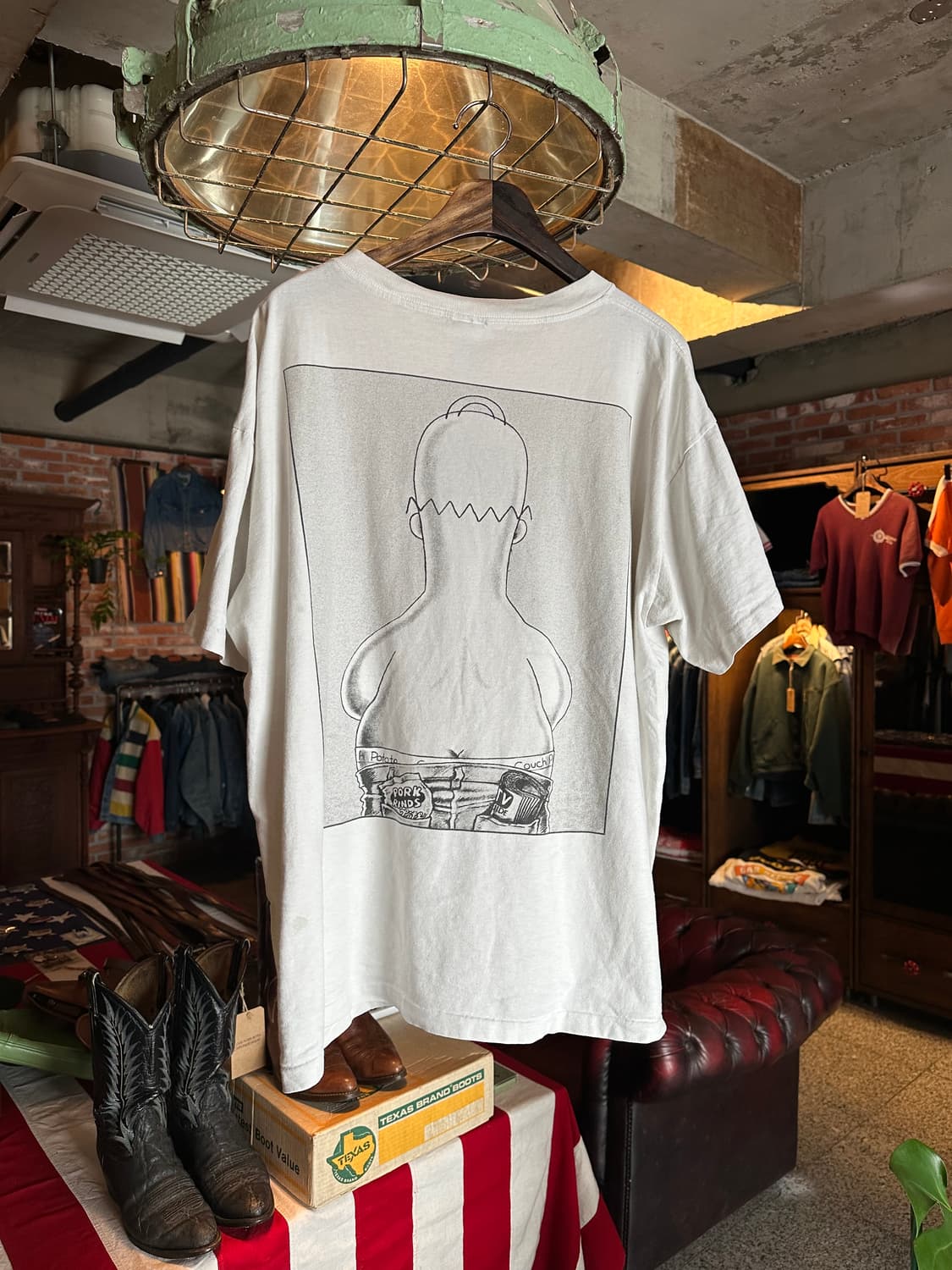 90s USA Simpson anime T Shirts 상품이미지6