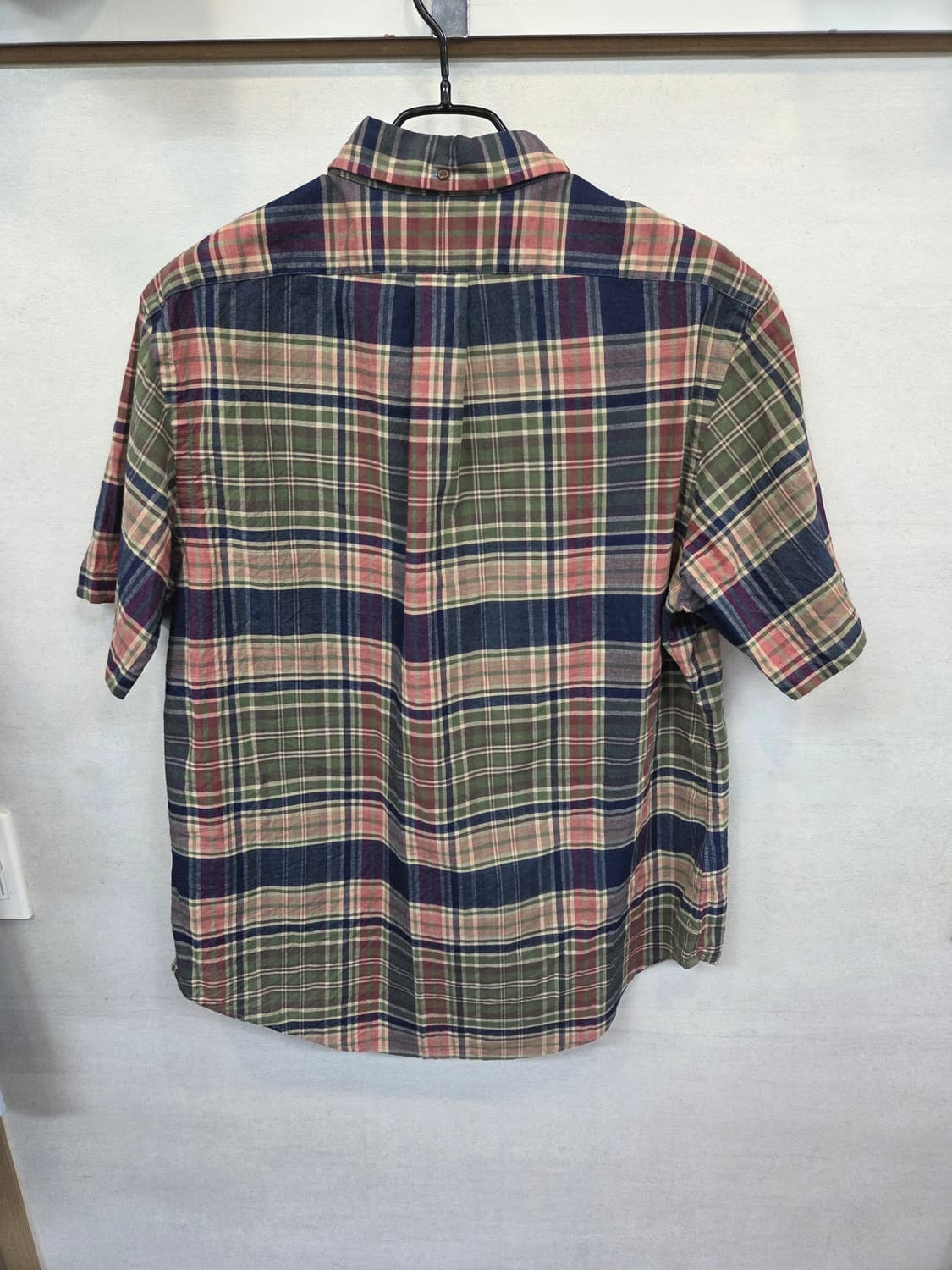 폴로랄프로렌 올드스쿨 체크 셔츠 반팔 xl 커스텀핏  상품이미지2