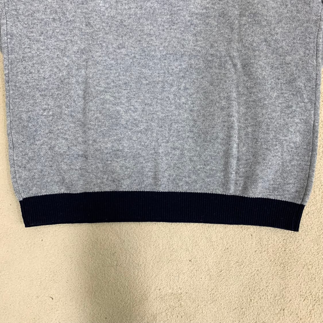 잇터 캐시 블렌디드 울 라운드 니트(L/그레이) 울니트 스웨터 상품이미지5