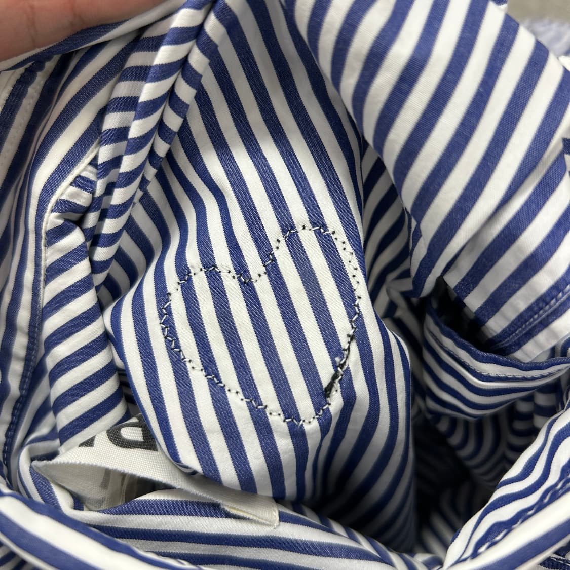 꼼데가르송 스트라이프 셔츠(L) 상품이미지8